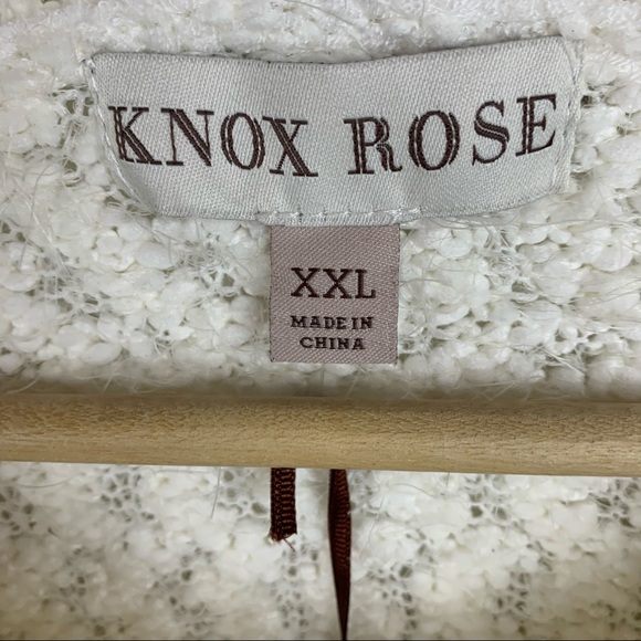 Knox Rose Crewneck Colorblock Pullover Sweater XXL - Picture 5 of 6
